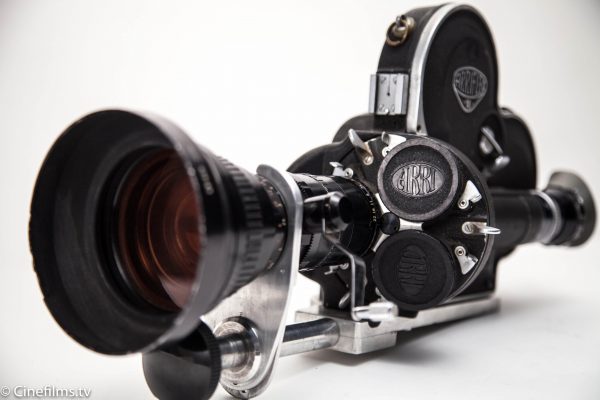 Vintage motion picture camera